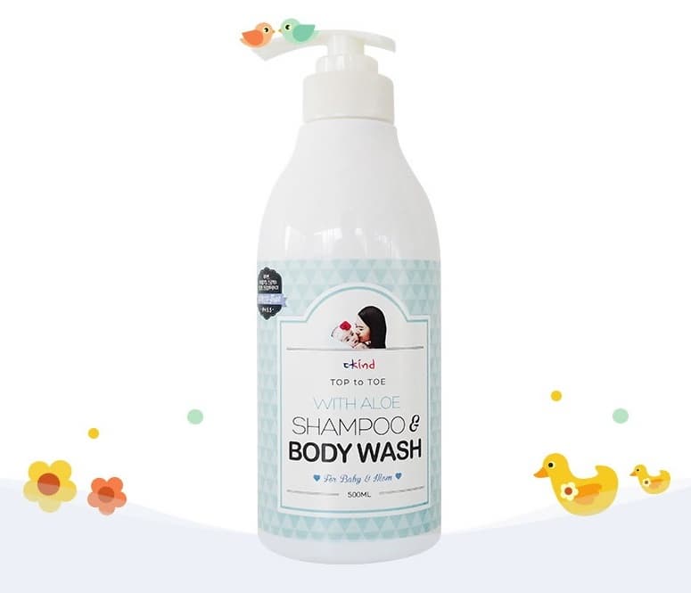 MOTHERSP shampoo and bodywash for baby_mom